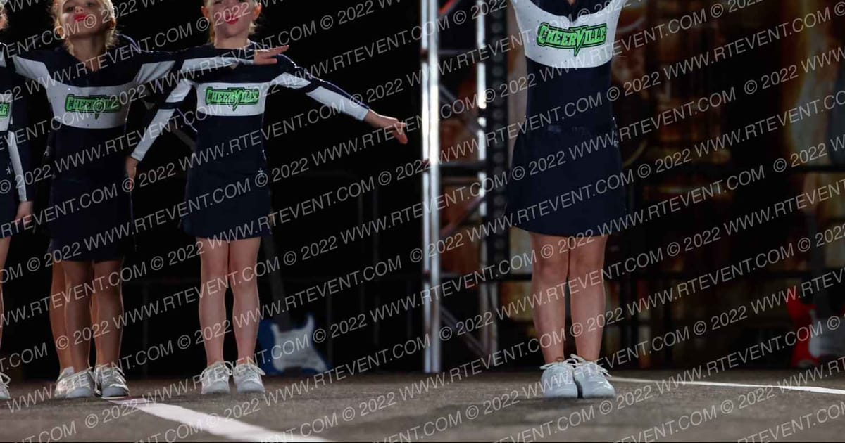 CheerVille Frankenteenie Tinies · Hard Rockin National All Star Cheerleading Championships