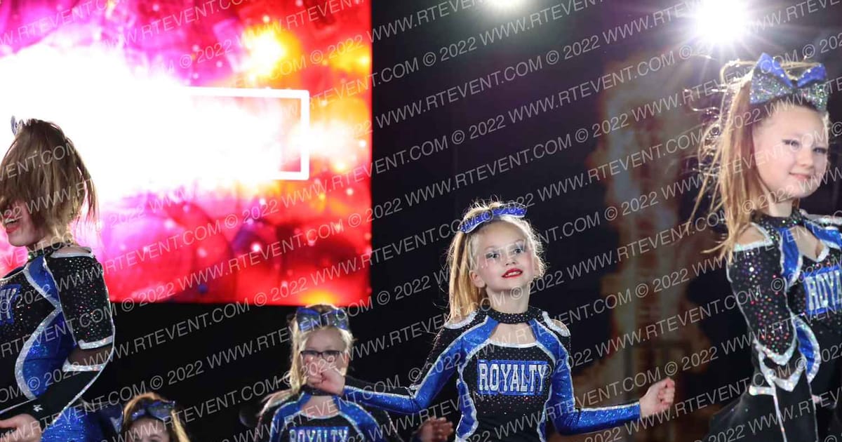 Small Town Royalty Diamondz · Hard Rockin National All Star Cheerleading Championships