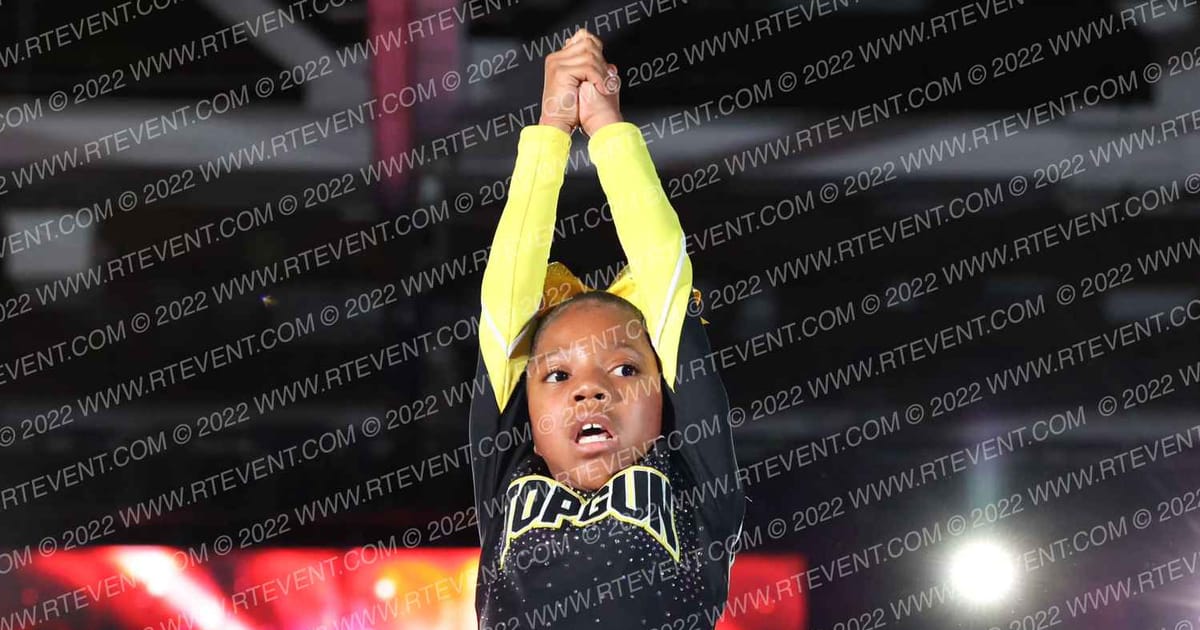 Top Gun Ohio Stardust · Hard Rockin National All Star Cheerleading Championships