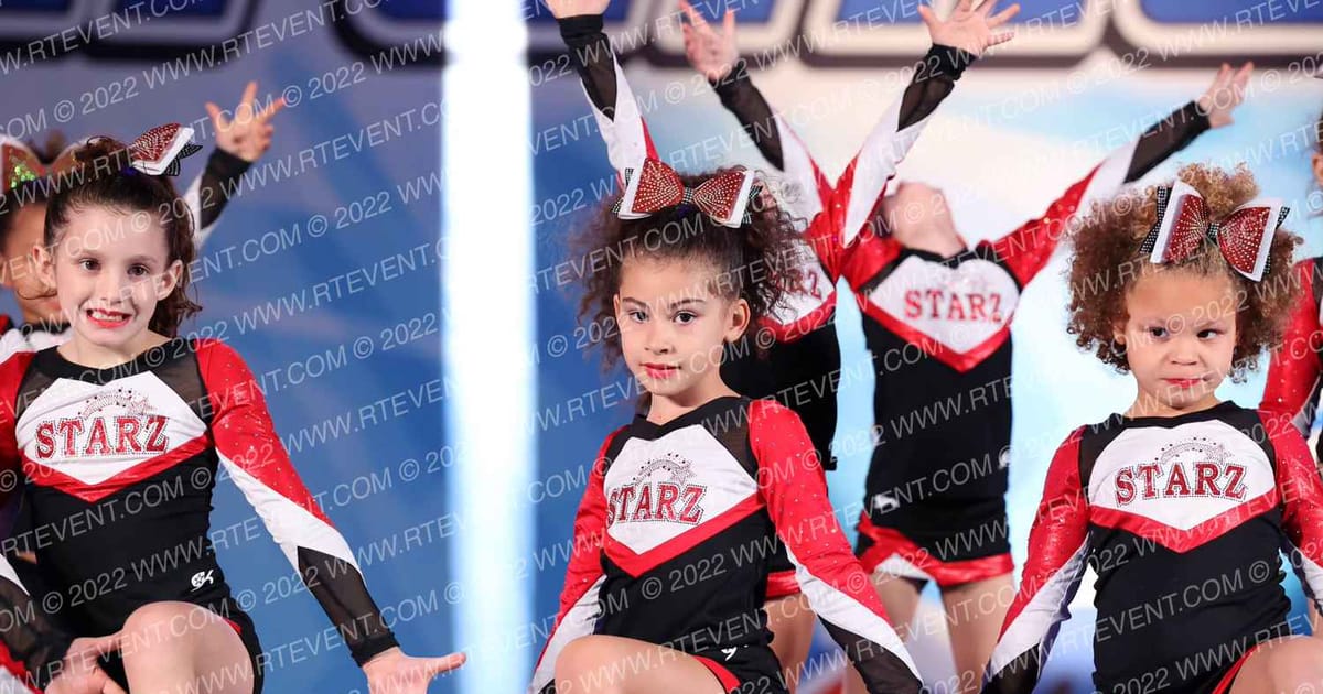 Laurel Youth Cheer Starz Tiny · CDE EWO Lancaster