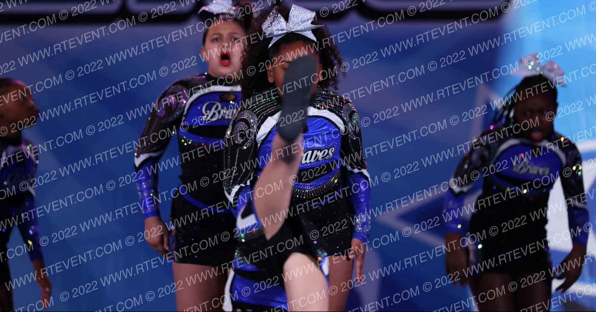 Royal Braves Cheer Athletics Gems · CDE EWO Lancaster
