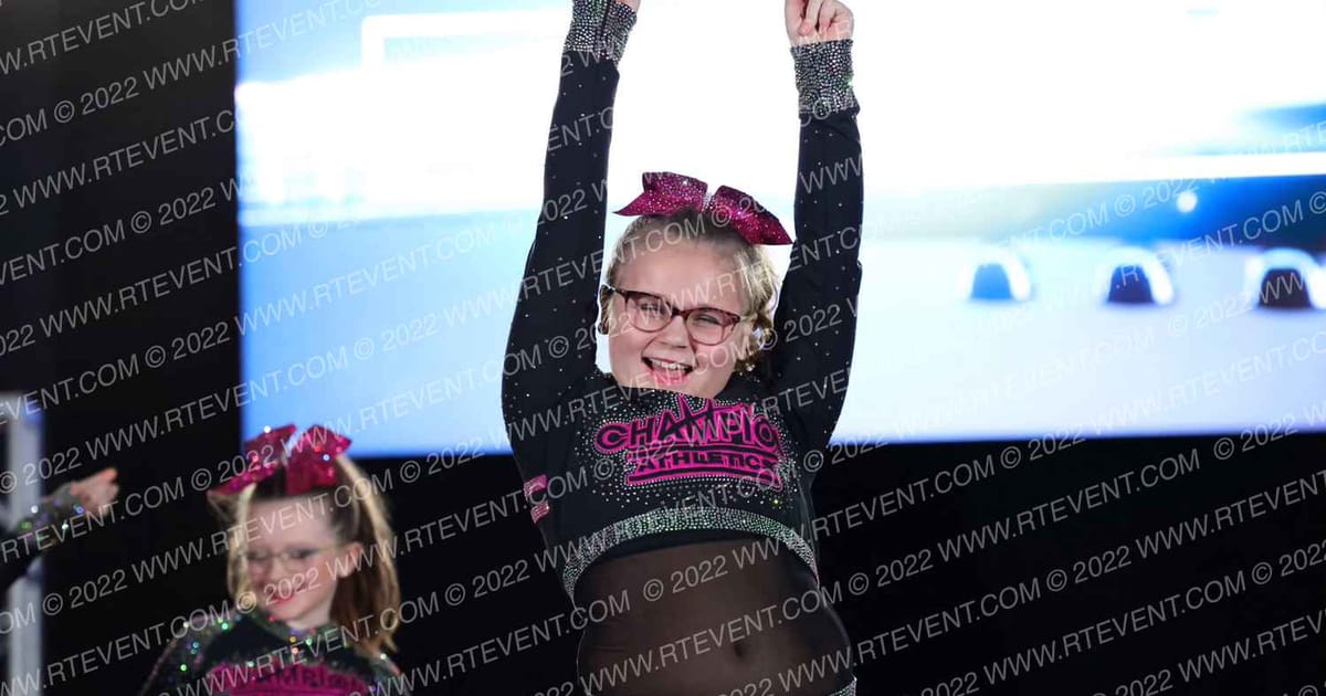 Champion Athletics Pink Pixies · Hard Rockin National All Star Cheerleading Championships
