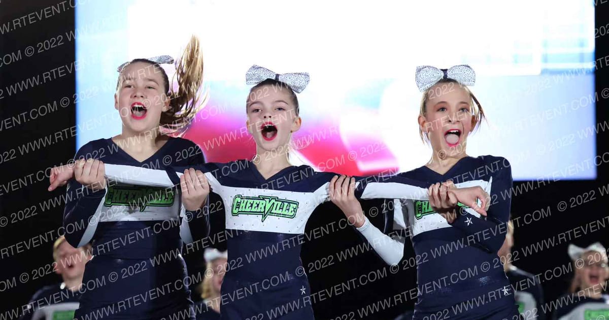 CheerVille Mayhem · Hard Rockin National All Star Cheerleading Championships