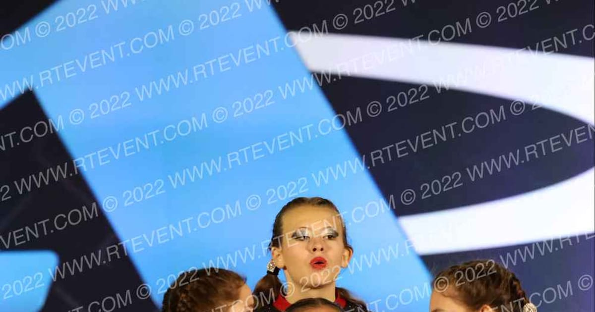 Buckeye Allstars Silver Rage · Athletic Columbus Dance Grand Cheer Nationals