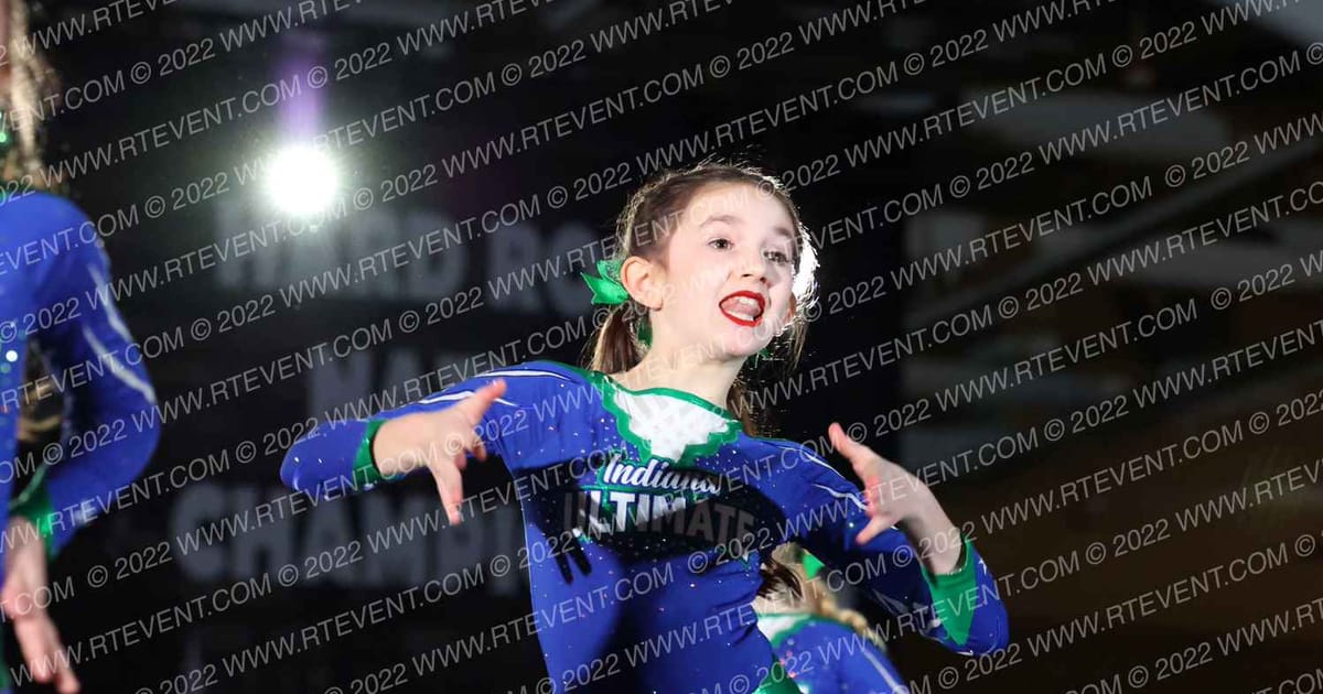 Indiana Ultimate Denim · Hard Rockin National All Star Cheerleading Championships
