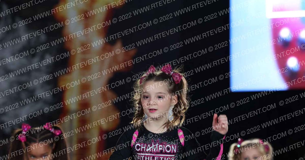 Champion Athletics Moonstones · Hard Rockin National All Star Cheerleading Championships