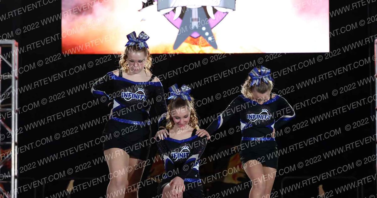 Infinity All Star Cheerleading Bomb Squad · Hard Rockin National All Star Cheerleading Championships
