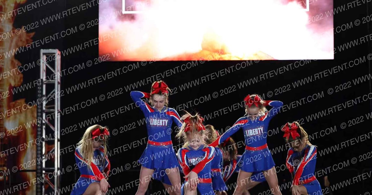 Liberty Athletics Code Red · Hard Rockin National All Star Cheerleading Championships