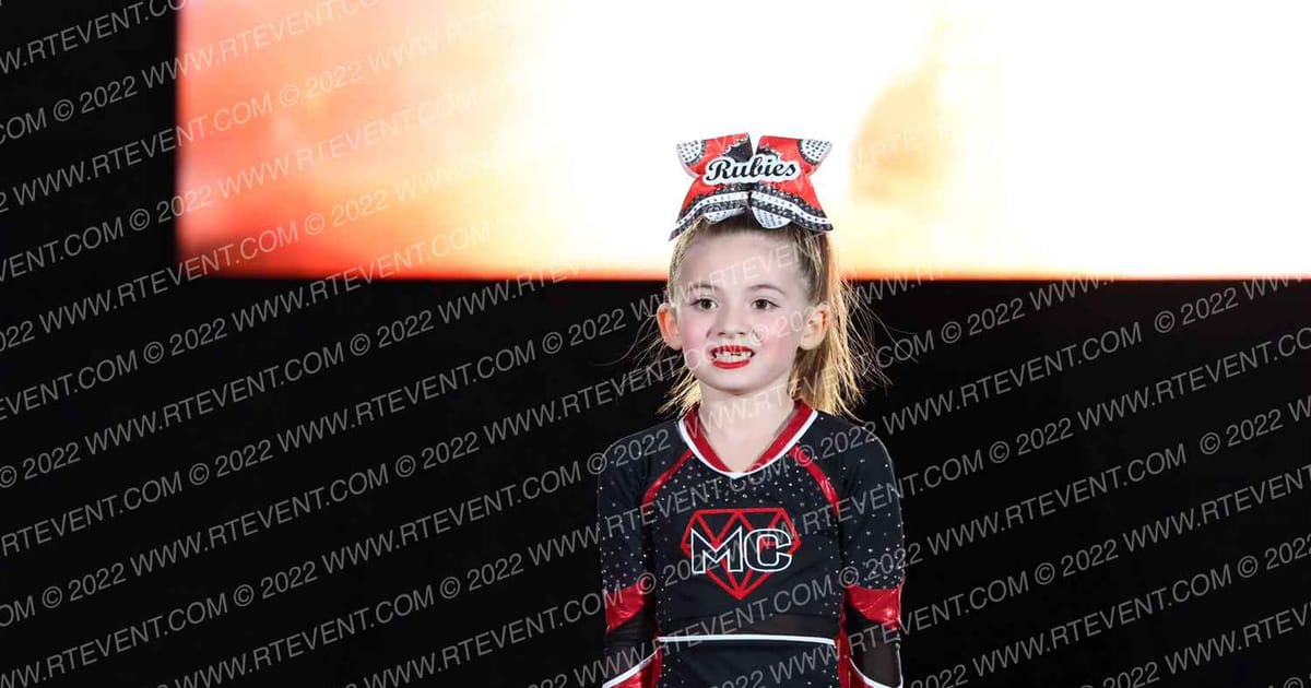 MC Royalty All Stars MC RUBIES · Hard Rockin National All Star Cheerleading Championships
