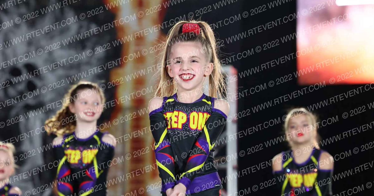 Step 1 Allstars North Charming · Hard Rockin National All Star Cheerleading Championships