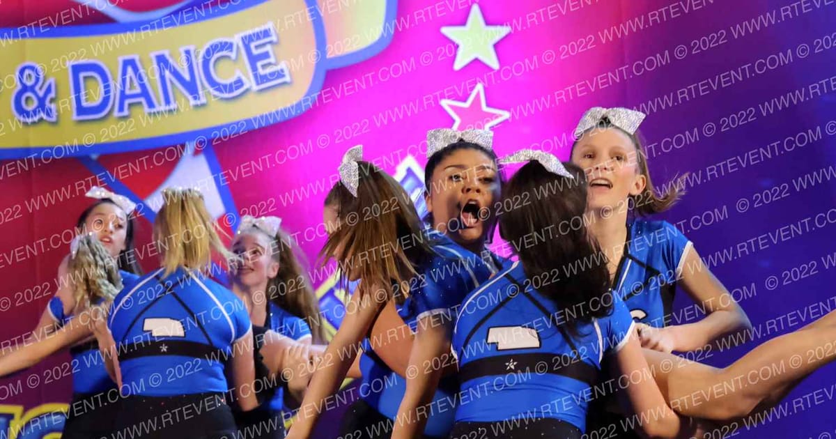 Nebraska Cheer Center Superstition · The American Heartland Sioux City Nationals