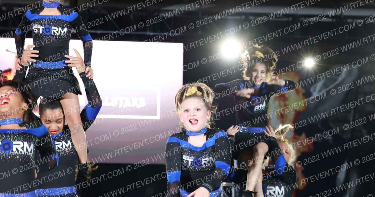 Perfect Storm Allstars Suns · Hard Rockin National All Star Cheerleading Championships