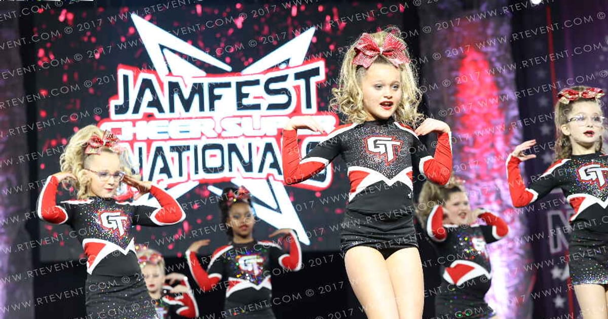 GymTyme All-Stars Lemon Drops · JAMFest Cheer Super Nationals