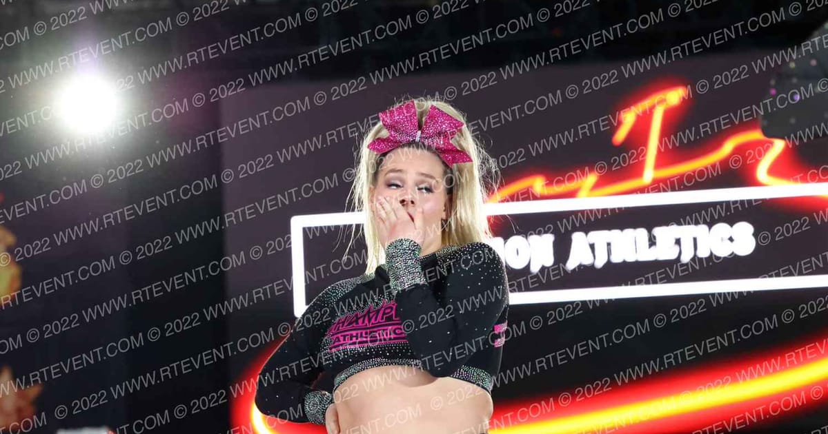 Champion Athletics Obsidian · Hard Rockin National All Star Cheerleading Championships