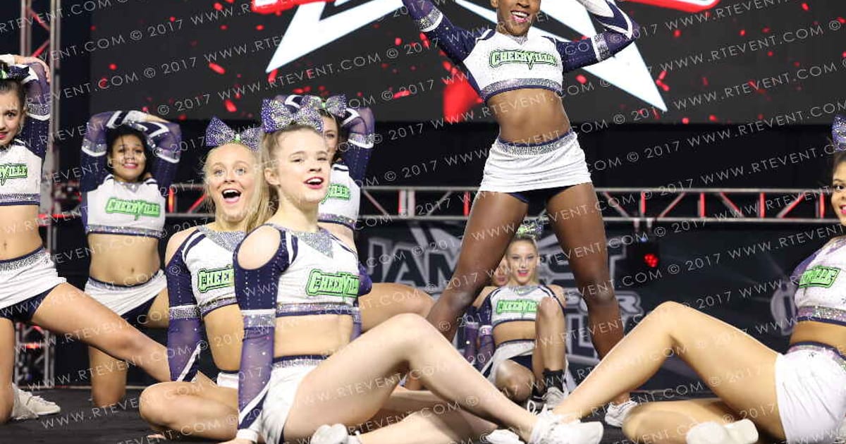 CheerVille Athletics HV Queen of Hearts · JAMFest Cheer Super Nationals