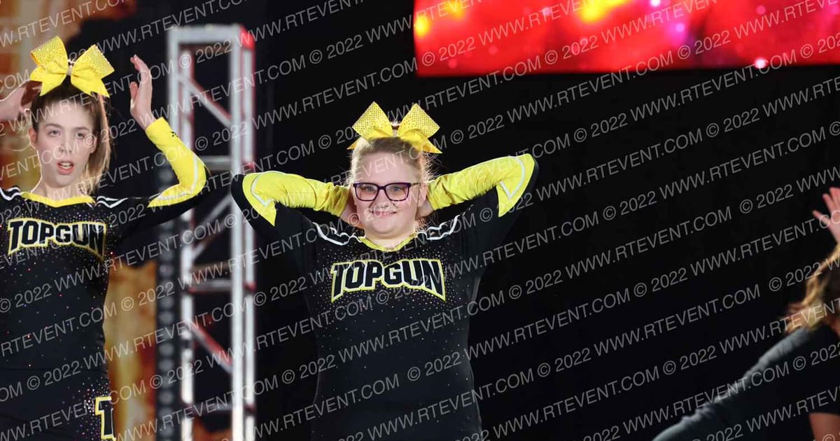Top Gun Ohio Shining Stars · Hard Rockin National All Star Cheerleading Championships