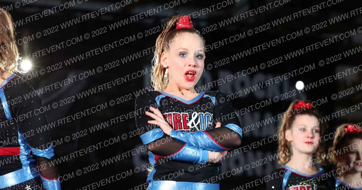 Fire and Ice Mars iceBURGH · Hard Rockin National All Star Cheerleading Championships