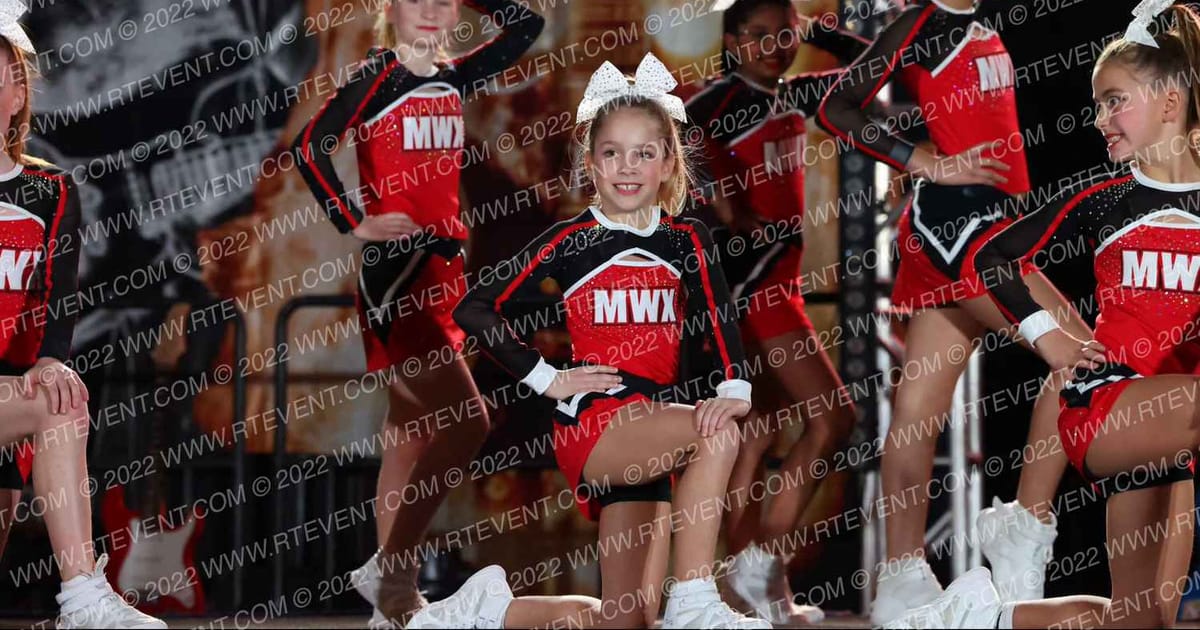 MWX Columbus Dynamite · Hard Rockin National All Star Cheerleading Championships