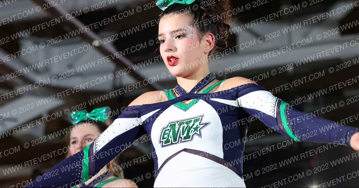Buffalo Envy All Stars Youth 1 Evolution · Hard Rockin National All Star Cheerleading Championships