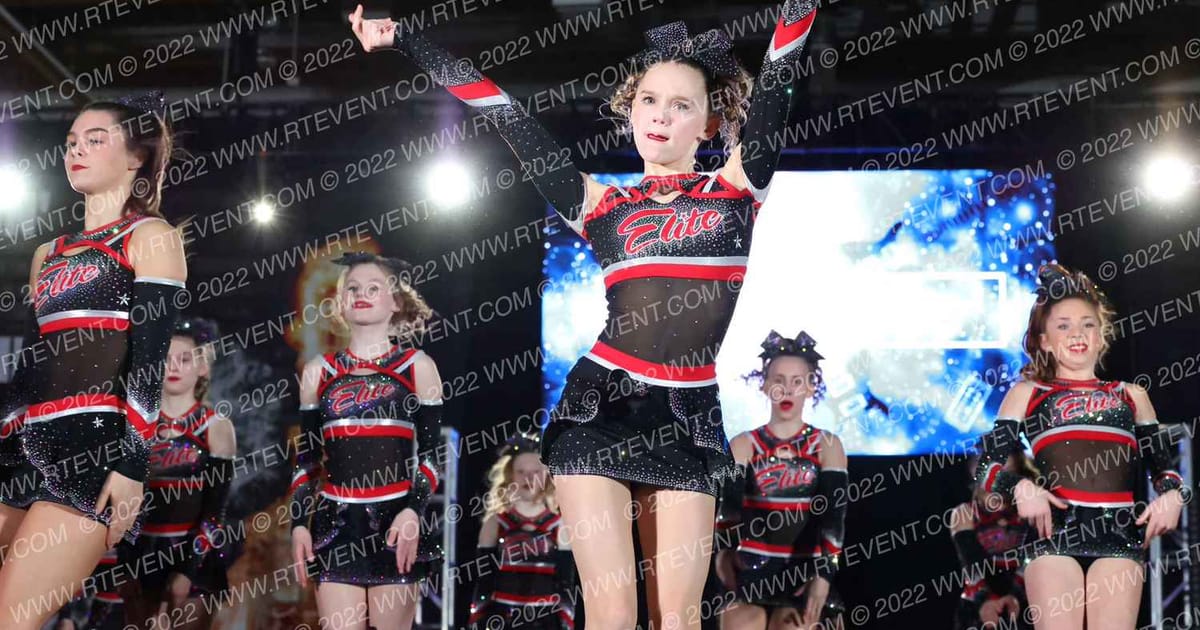 Elite Cheer Michigan ENTOURAGE · Hard Rockin National All Star Cheerleading Championships