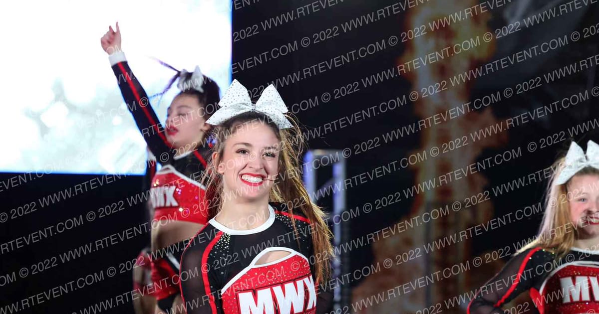 MWX Columbus Atomic · Hard Rockin National All Star Cheerleading Championships