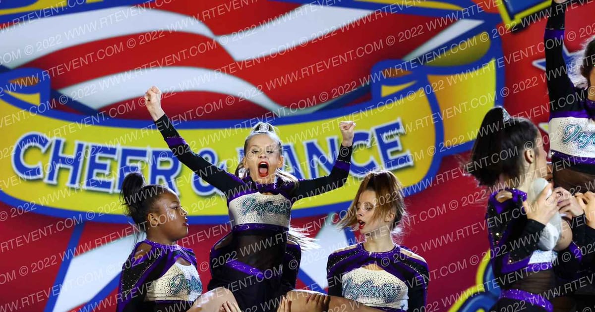 Cheer Infinity Allstars Stingrays · The American Superstarz Raleigh Nationals DIDII