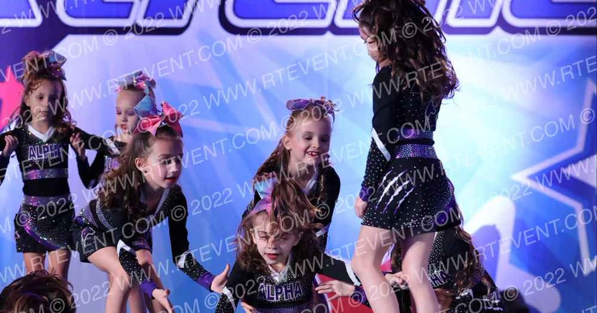 Alpha Athletics Cheer Power Pups · CDE EWO Lancaster