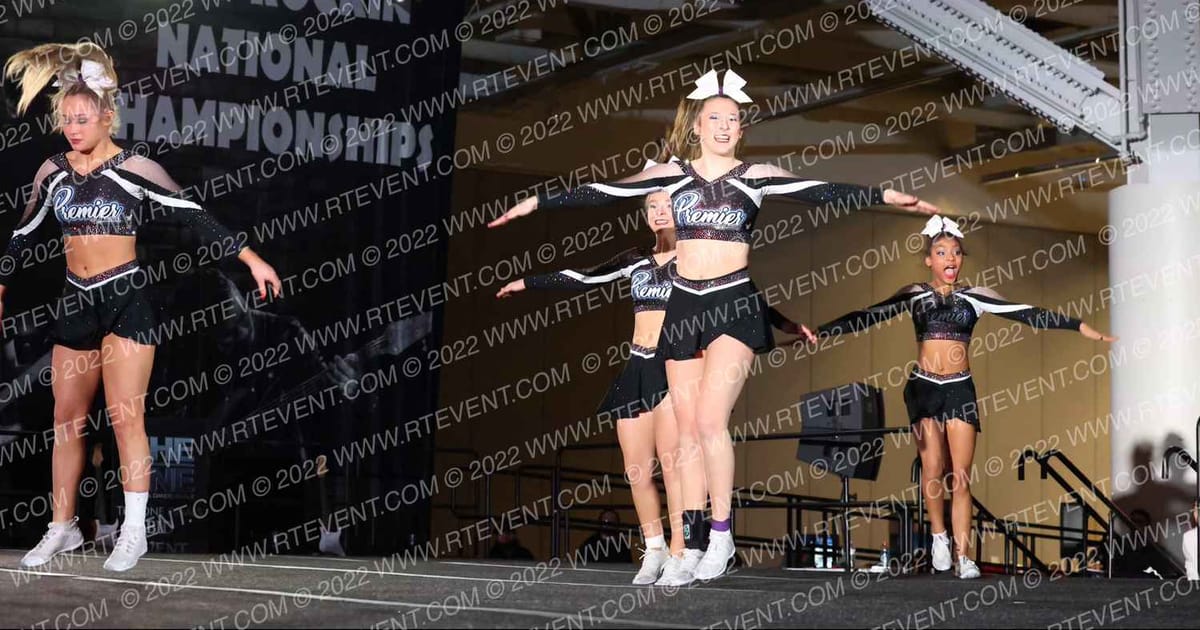 Premier Athletics Michigan Lady Legacy · Hard Rockin National All Star Cheerleading Championships