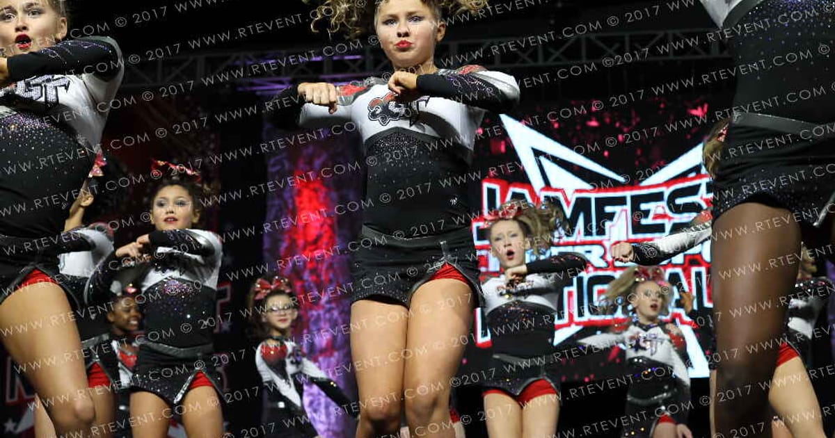 GymTyme All-Stars Heart · JAMFest Cheer Super Nationals