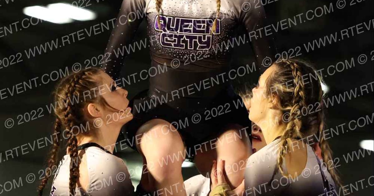 Queen City Storm Electra · Athletic Columbus Dance Grand Cheer Nationals