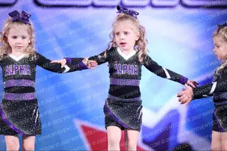 Alpha Athletics Cheer Tiny Pups