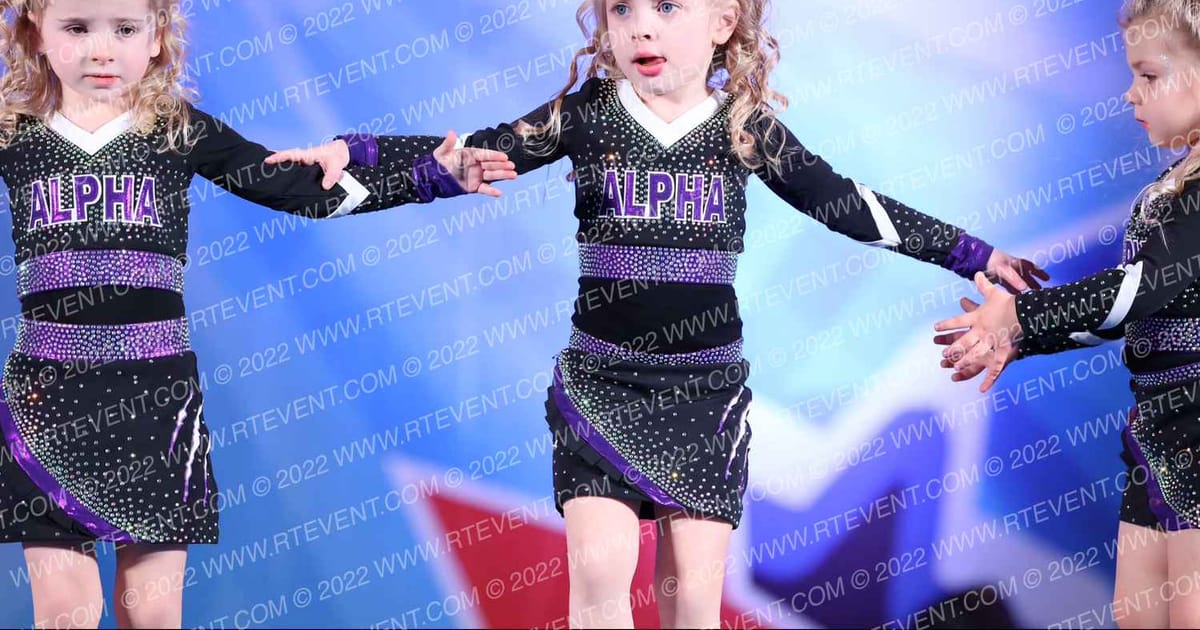 Alpha Athletics Cheer Tiny Pups · CDE EWO Lancaster