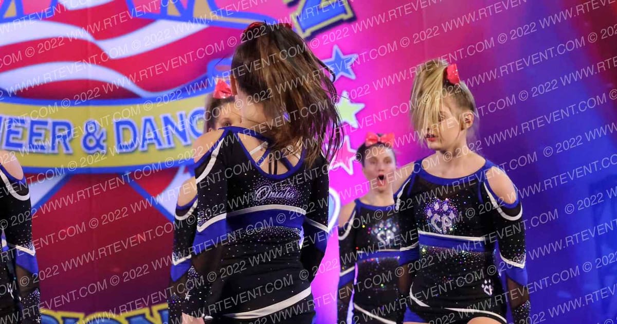 Cheer Athletics Omaha GloryCats · The American Heartland Sioux City Nationals