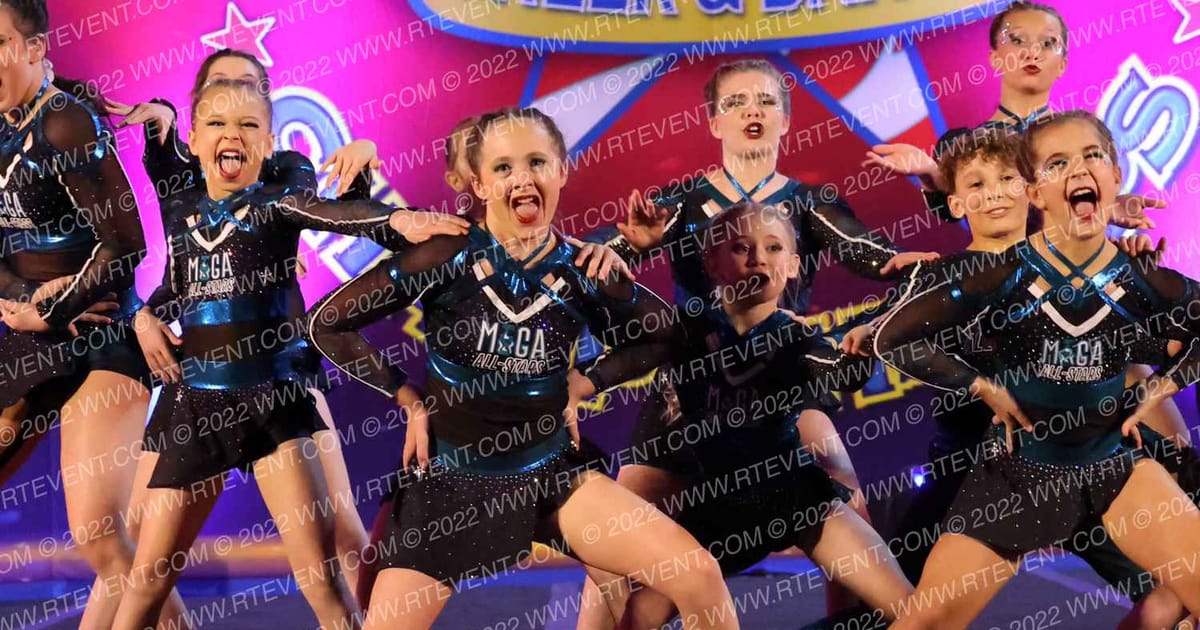 Mega Cheer Blaze · The American Heartland Sioux City Nationals