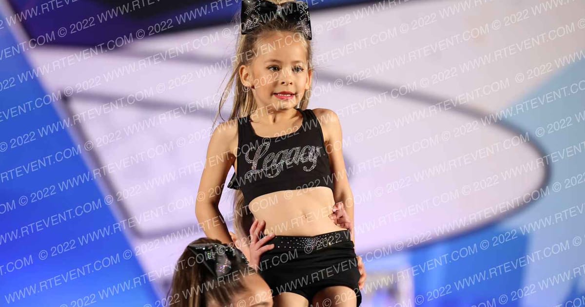 Legacy Premier Cheer Silver Sass · Athletic Mesa