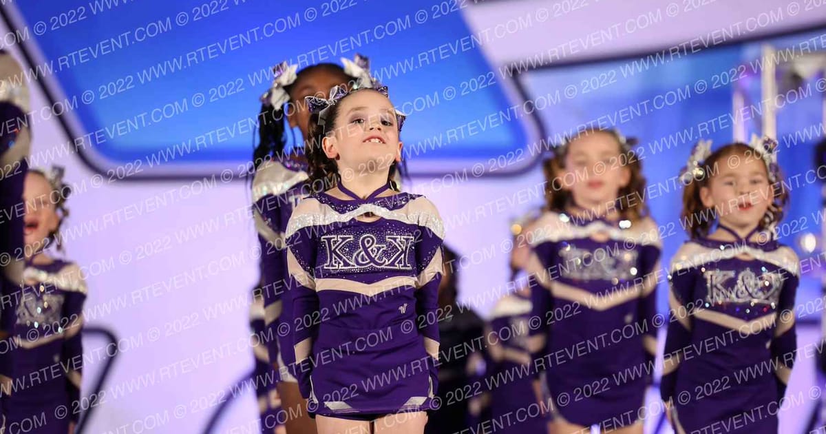 K & K Cheer Empire Mini Majesty · Athletic Mesa