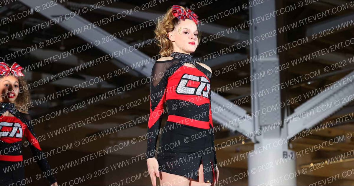Core Athletix Gold · Hard Rockin National All Star Cheerleading Championships