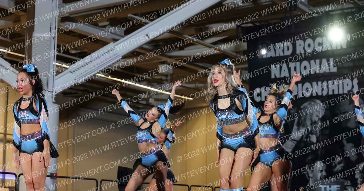 FI Hermitage Lady Ice · Hard Rockin National All Star Cheerleading Championships