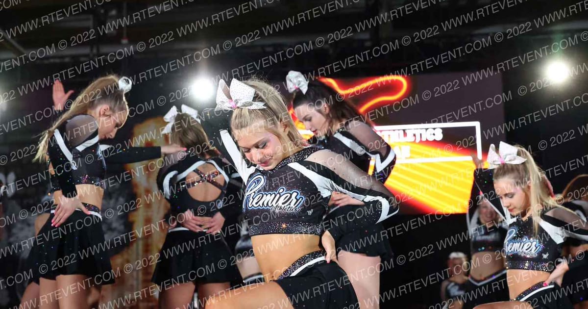 Premier Athletics Michigan Showtime · Hard Rockin National All Star Cheerleading Championships