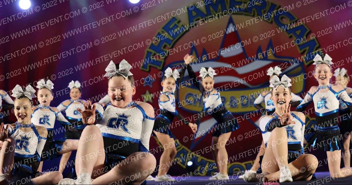 Cheerletics Royalty MALEFICENT · The American Masters Baltimore Nationals FIXED