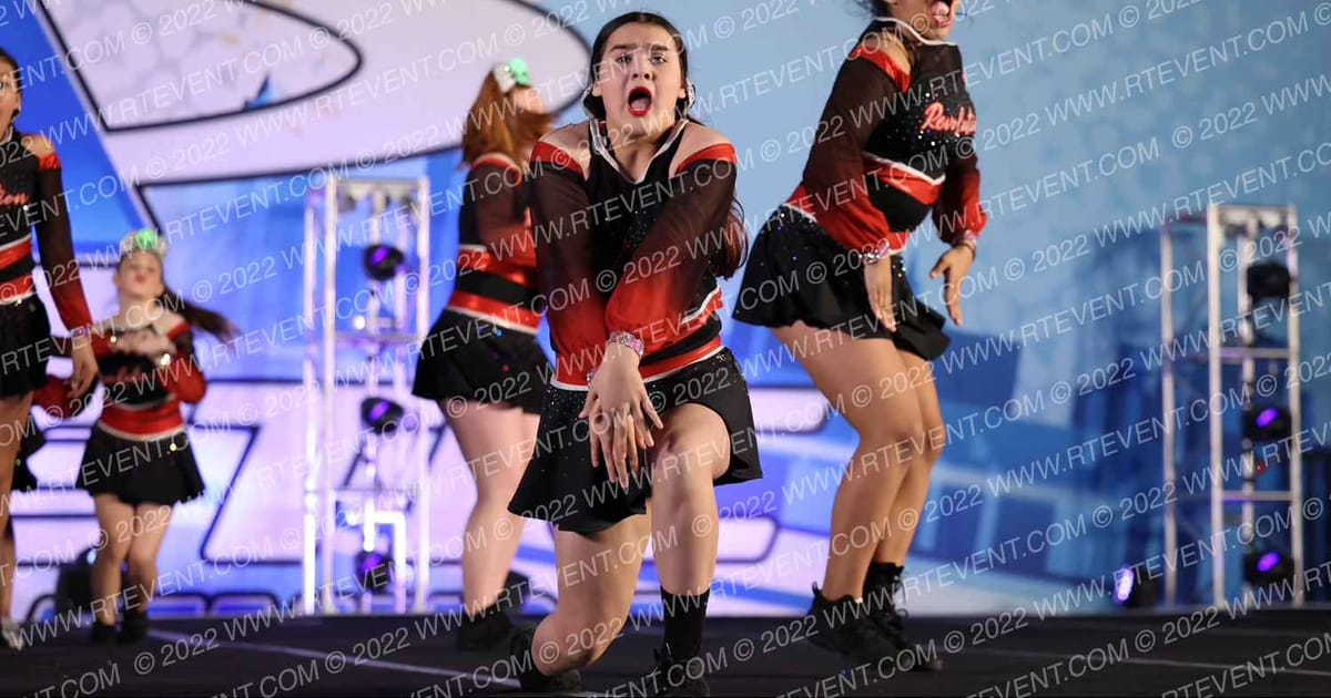 Revolution Cheer Company Zodiac · Athletic Mesa