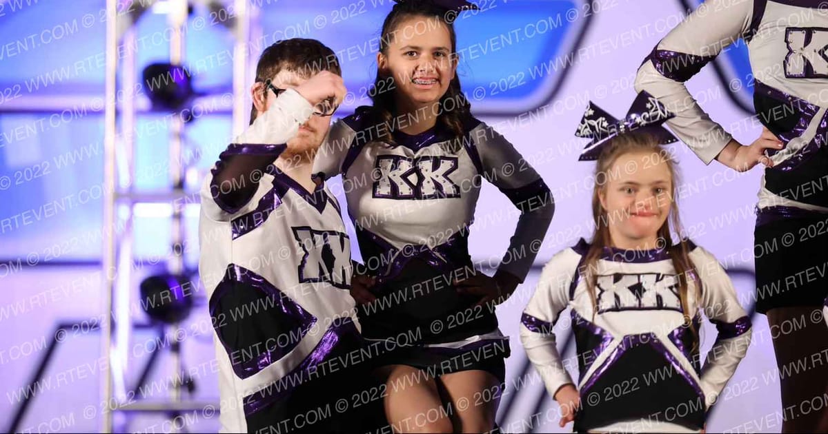 K & K Cheer Empire Passions · Athletic Mesa