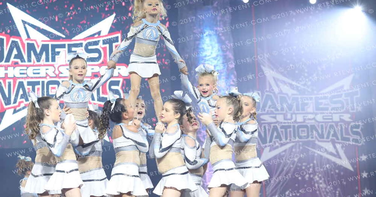 Icon Athletics Starbursts · JAMFest Cheer Super Nationals