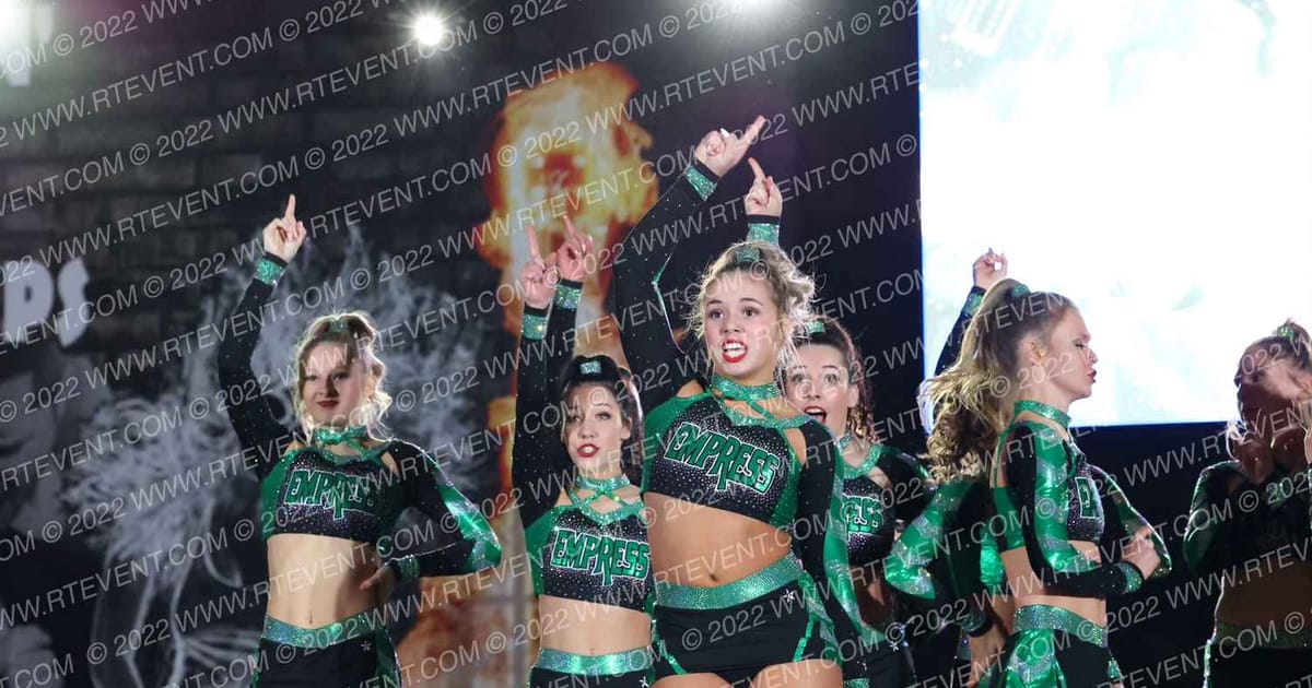 Indiana Ultimate Empress · Hard Rockin National All Star Cheerleading Championships