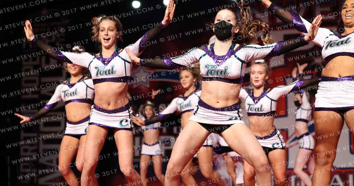 Charlotte Allstar Cheerleading Teal · Spirit of Hope Grand Nationals