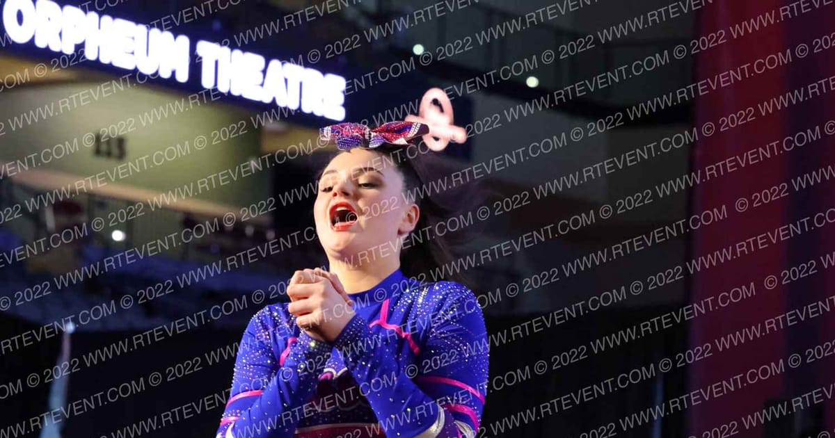 Kisses Dance Cheer & Talent Lady Danger Red · The American Heartland Sioux City Nationals