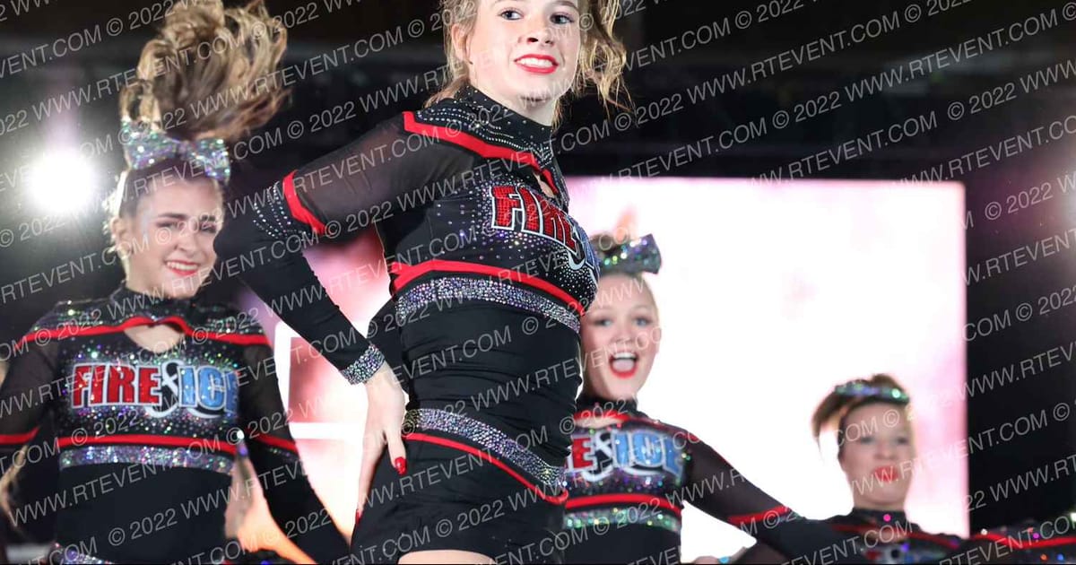 Fire and Ice Allstars Rouge · Hard Rockin National All Star Cheerleading Championships