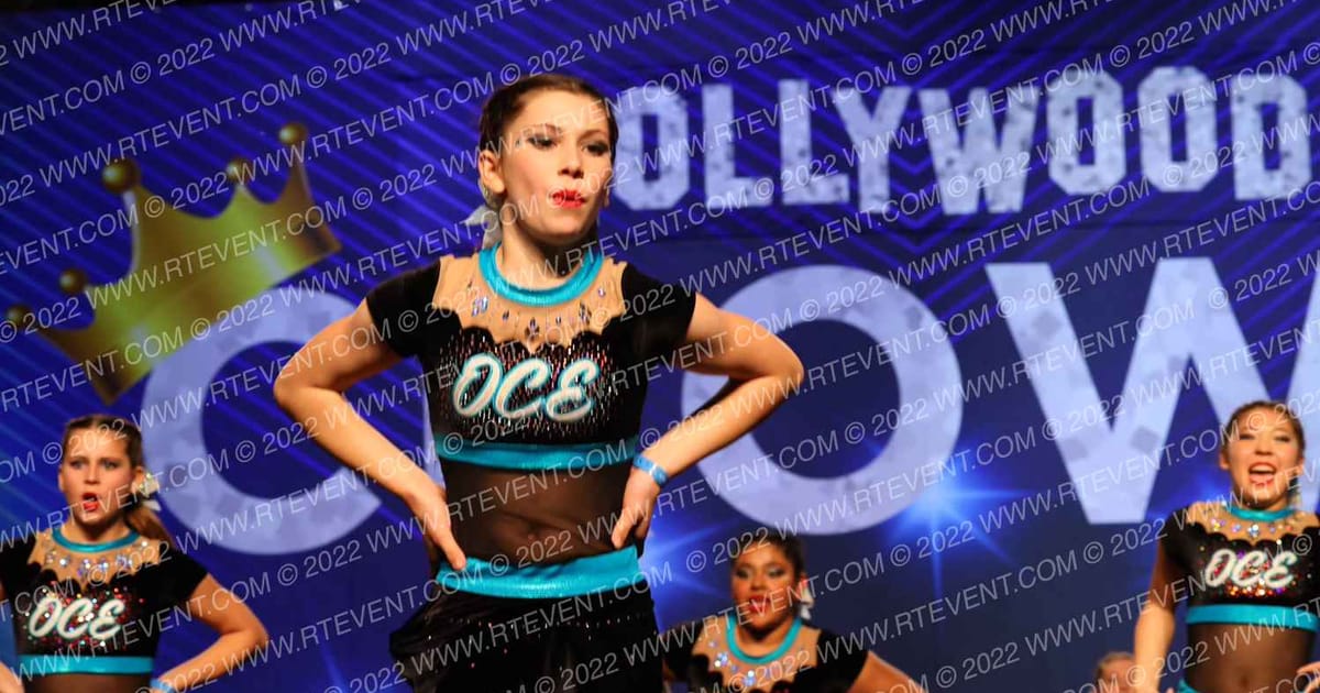 OC Elite Cheer OC ELITE WILDFIRE · WCC Hollywood Crown