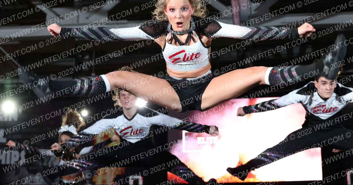 Elite Cheer Michigan COED CRUSH · Hard Rockin National All Star Cheerleading Championships