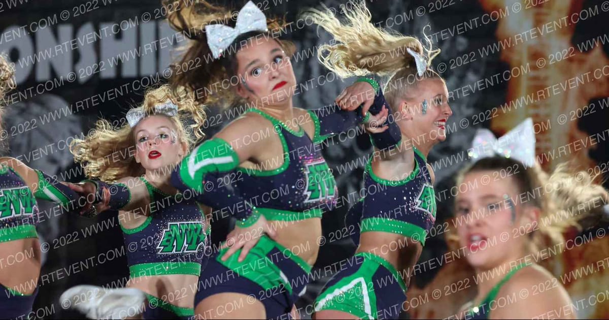 Buffalo Envy All Stars Envy Elite · Hard Rockin National All Star Cheerleading Championships